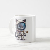 Mug Chat astronaute (Devant gauche)