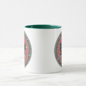 Mug Chat au métier à coudre Rétro (Centre)