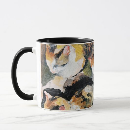 Mug Chat, August Macke (Gauche)