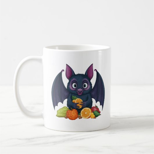 Mug Chat aux fruits (Gauche)