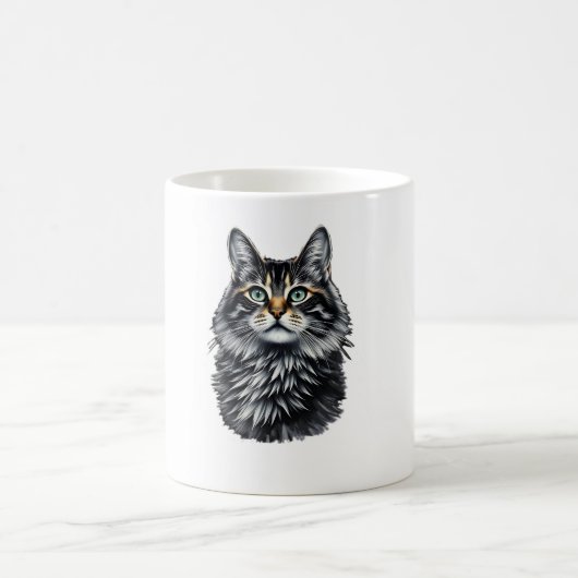 Mug Chat aux yeux verts  (Centre)
