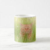 Mug Chat avec bonheur heureux (Centre)