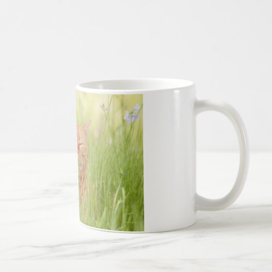 Mug Chat avec bonheur heureux (Droite)