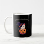 Mug Chat avec casquette sorcier à Halloween Jack-O-Lan (Gauche)