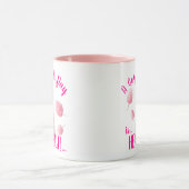 Mug Chat Avec Coton Candy Cheveux (Centre)