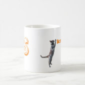 Mug - Chat avec initiale et nom (Centre)