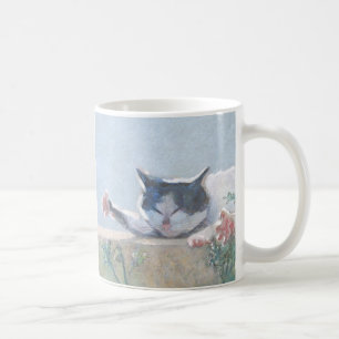Mug Chat avec le géranium