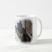 Mug Chat avec le PC (Devant droit)