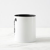 Mug Chat avec le présent de souris (Centre)