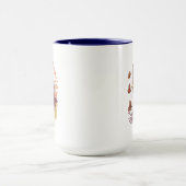 Mug Chat avec papillons Monarch (Centre)