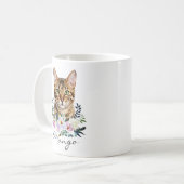 Mug Chat Bengal à l'aquarelle (Devant gauche)