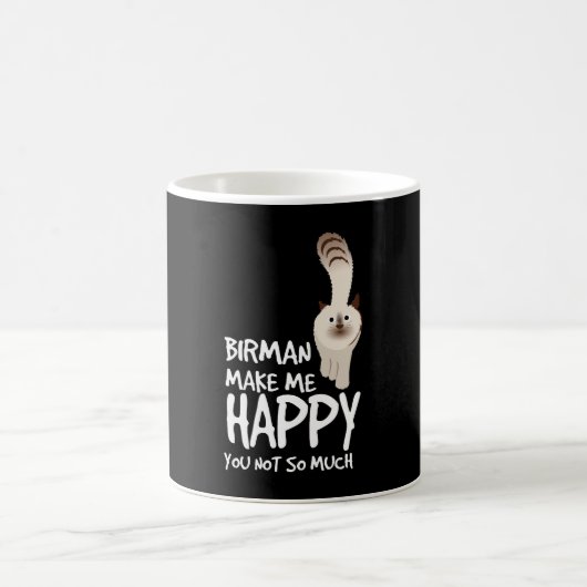 Mug Chat birman (Centre)