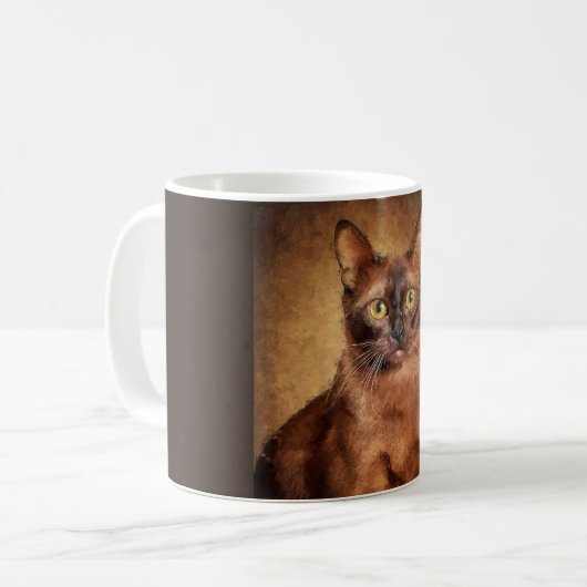 Mug Chat birman Brown (Devant gauche)
