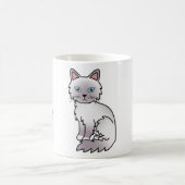 Mug Chat Birman / Ragdoll au point lilas (Centre)