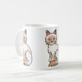 Mug Chat Birman / Ragdoll Tabby Rouge (Devant gauche)