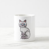 Mug Chat birman tabby point lilas / Ragdoll dessin ani (Centre)