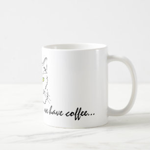 Mug Chat blanc amusant