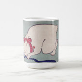 Mug Chat Blanc Jouant Avec Une Chaîne, Hiroshige (Centre)