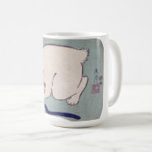 Mug Chat Blanc Jouant Avec Une Chaîne, Hiroshige (Devant droit)
