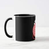 Mug Chat blanc mignon avec boule de fil (Gauche)