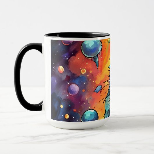 Mug Chat bleu I (Gauche)