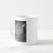 Mug Chat bleu russe (Devant gauche)