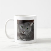 Mug Chat bleu russe (Gauche)