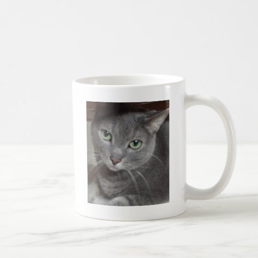 Mug Chat bleu russe (Droite)