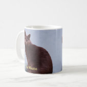 Mug Chat bleu russe de Kitty (Devant gauche)