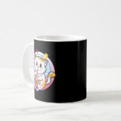Mug Chat Boba Tea Bubble Tea Amoureux des chats Anime  (Devant gauche)