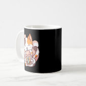 Mug Chat Boba Tea Buble Tea Anime Kawaii Neko (Devant gauche)