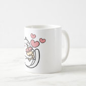Mug Chat Boire Boba Milk chaton (Devant droit)