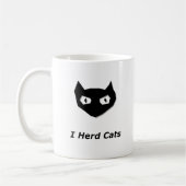 Mug Chat Boo I Herd Cats (Gauche)