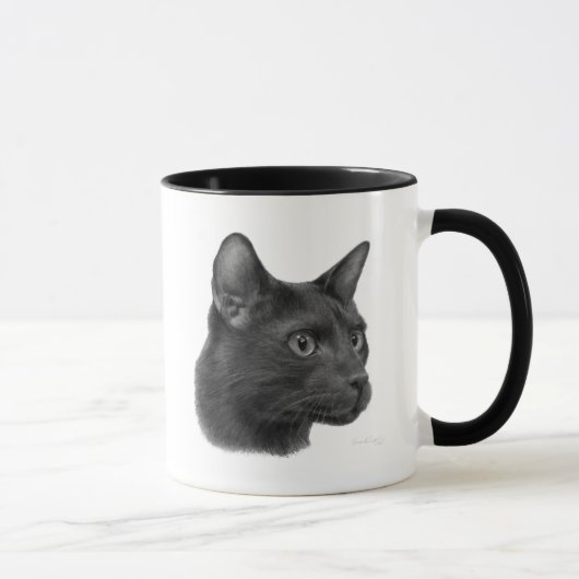 Mug Chat Brown de La Havane (Droite)