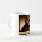 Mug Chat Brown Havana (Devant gauche)