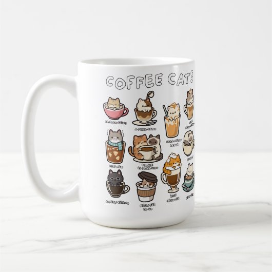 Mug Chat café (Gauche)