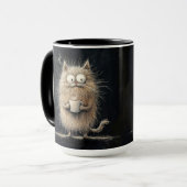 Mug Chat Café Buzz (Devant gauche)