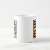 Mug Chat calico, animal domestique (Centre)