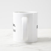 Mug Chat Calicot Kawaii Mignon – Ronronner Plus, S (Dos)