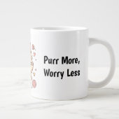 Mug Chat Calicot Kawaii Mignon – Ronronner Plus, S (Droite)