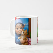 Mug Chat câlin elfe (Devant gauche)