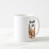 Mug Chat caracal personnalisé (Devant droit)