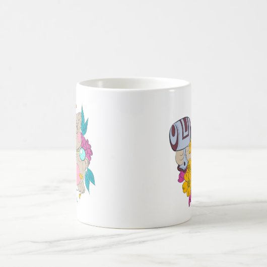 Mug chat chanceux (Centre)