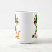 Mug Chat chanceux de la Saint-Patrick (Centre)