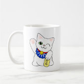 Mug Chat chanceux de Maneki Neko (Gauche)