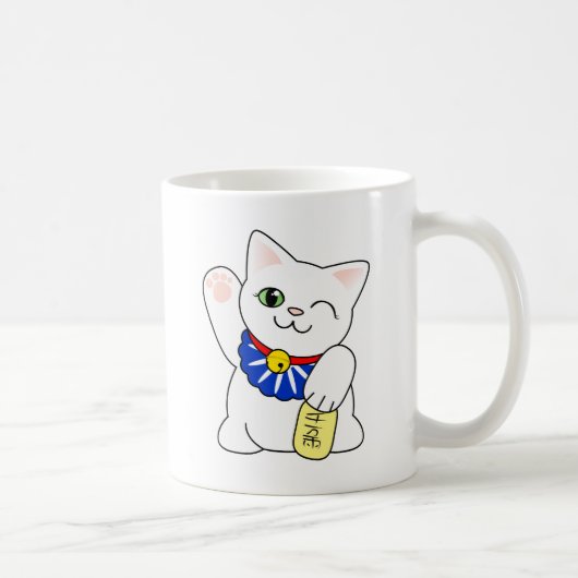Mug Chat chanceux de Maneki Neko (Droite)