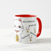 Mug Chat chanceux de Maneki-neko (Devant droit)