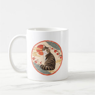 Mug Chat Chanceux Japonais - Art Traditionnel Japonais