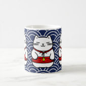 Mug Chat chanceux japonais ou Maneki-Neko (Centre)