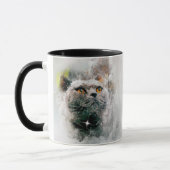 Mug Chat Chartreux et Neige (Gauche)